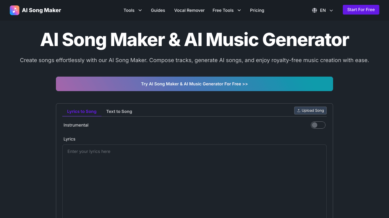 AI Song Maker