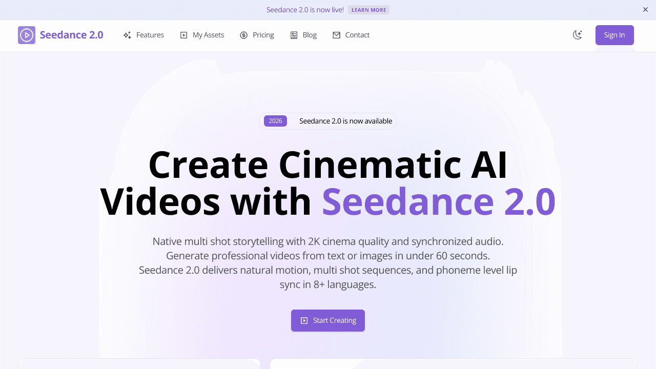 seedance2 video maker