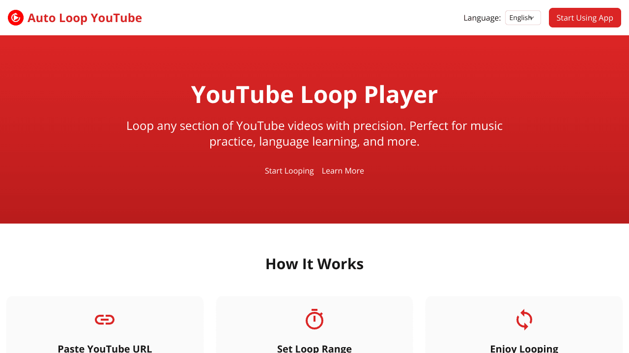 Auto Loop YouTube