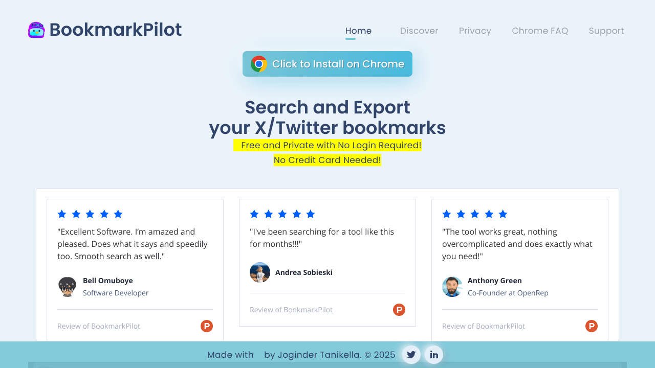 BookmarkPilot