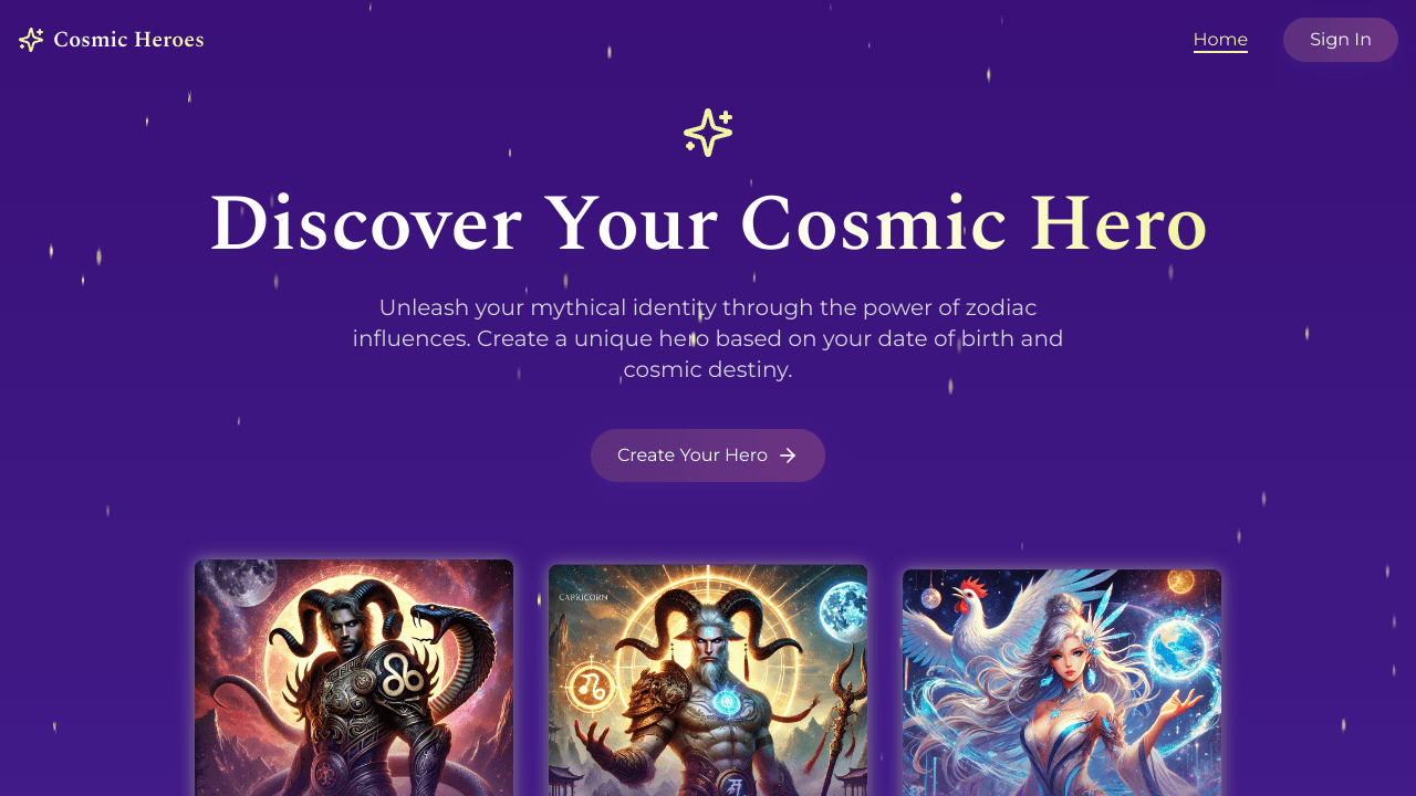 Cosmic Heroes