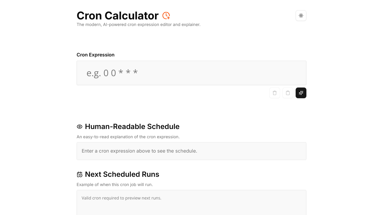 Cron Calculator
