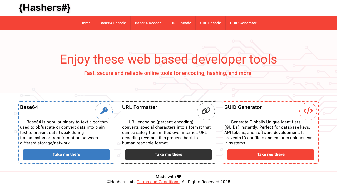 Developers Utility Tool