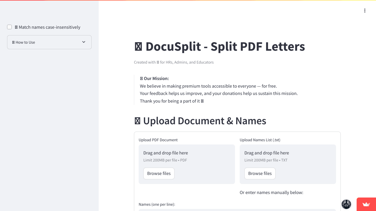 DocuSplit