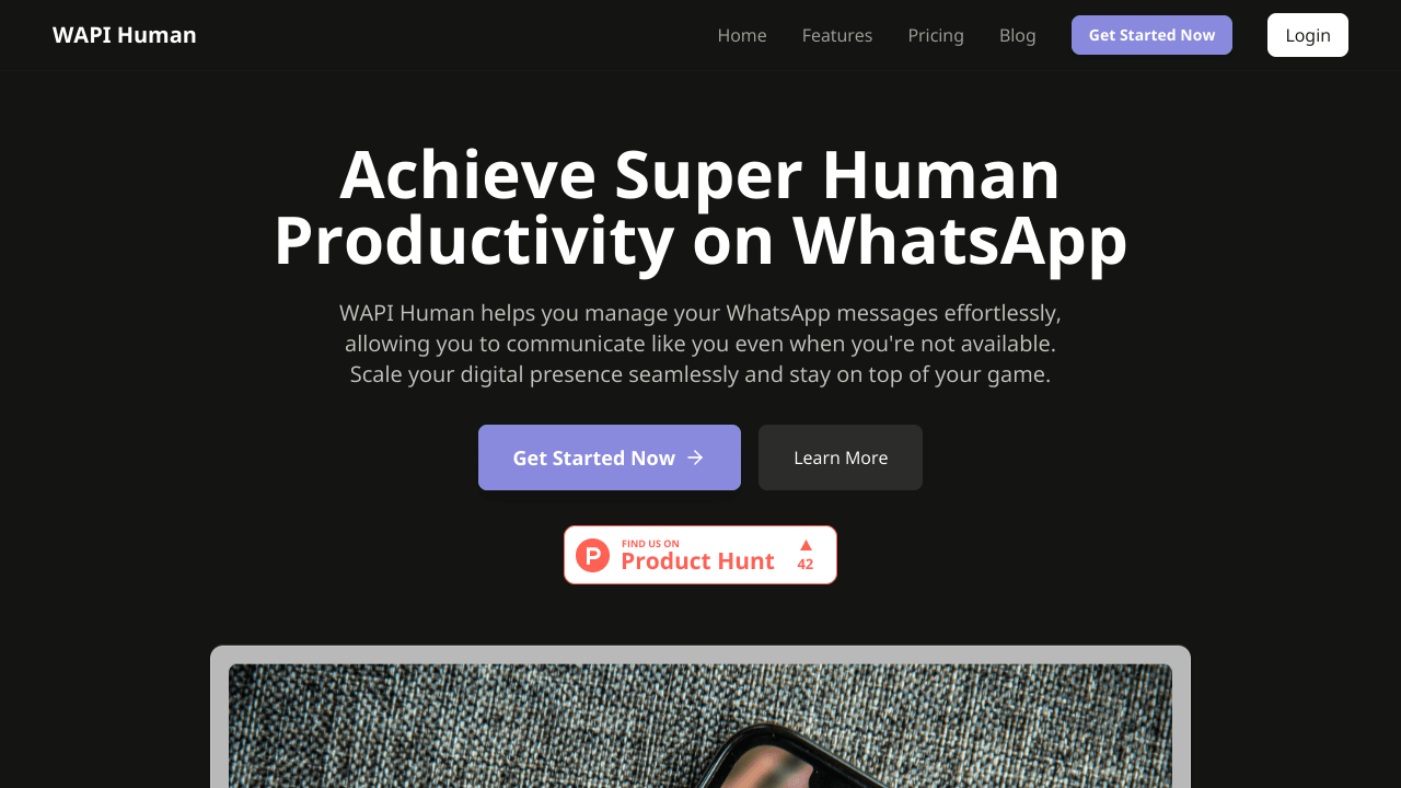WAPI Human