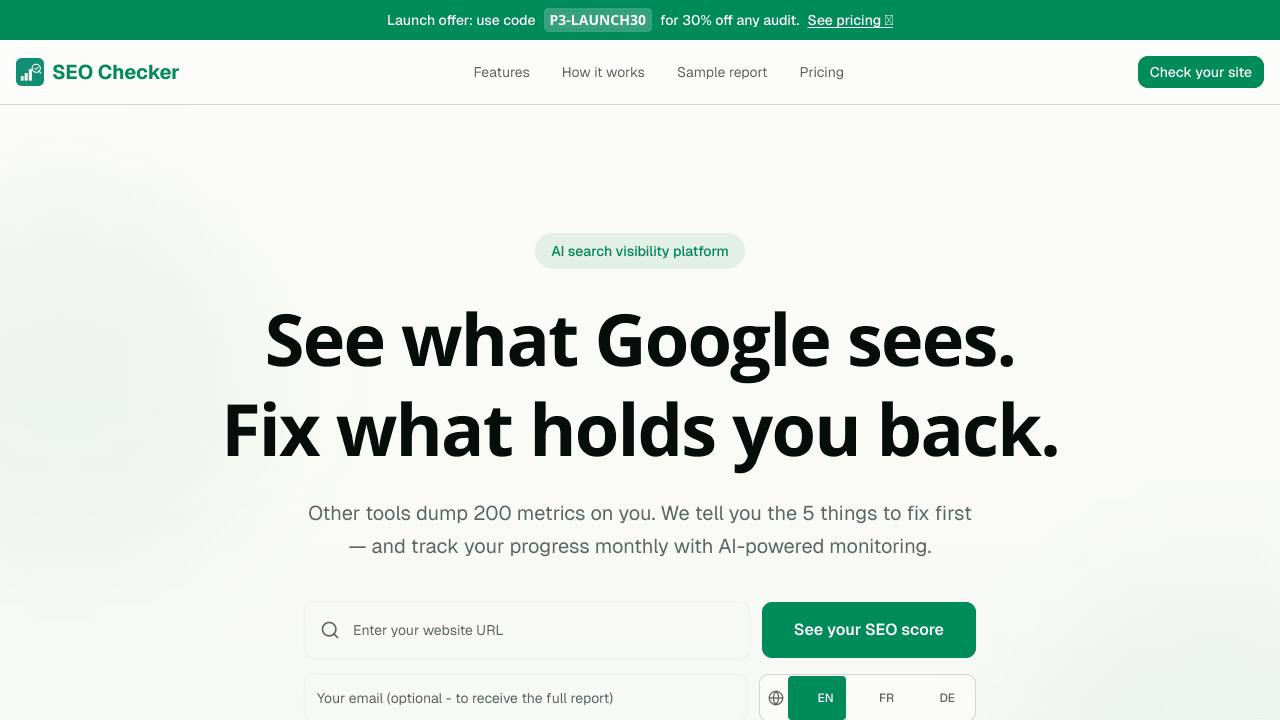 SEO Checker by ai42labs