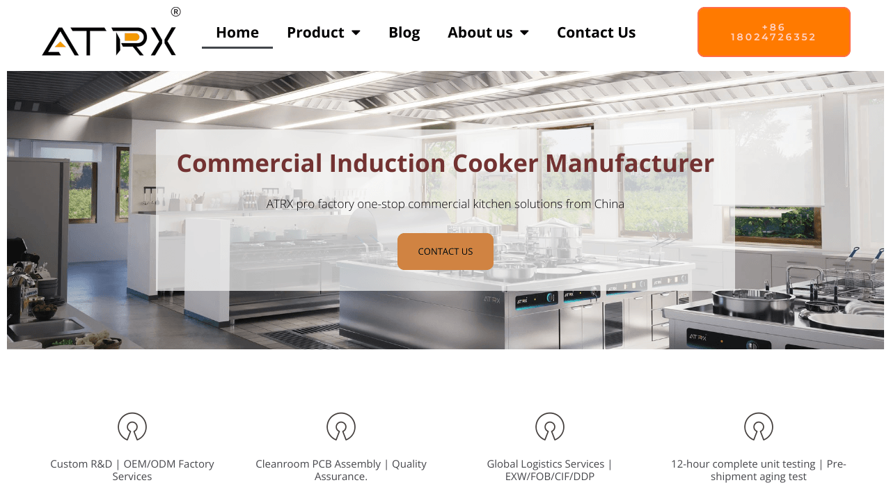 Commercial induction Cooker