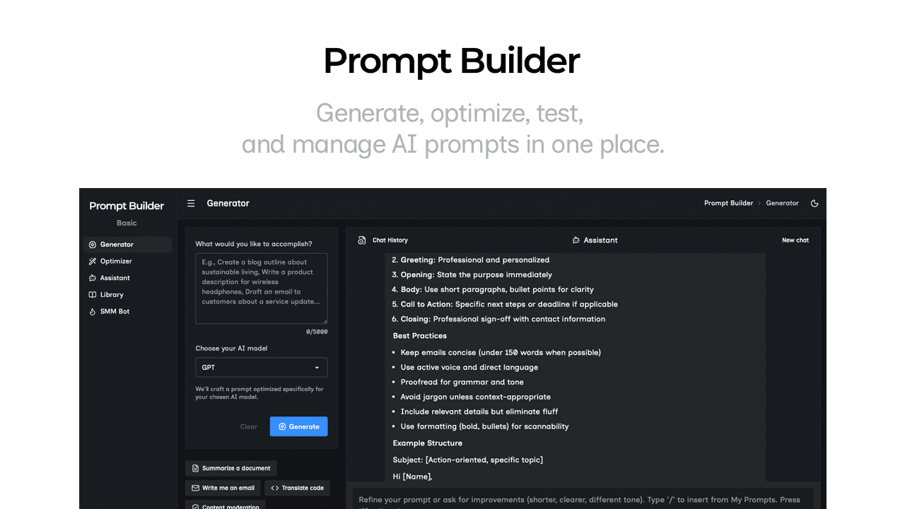 PromptBuilder