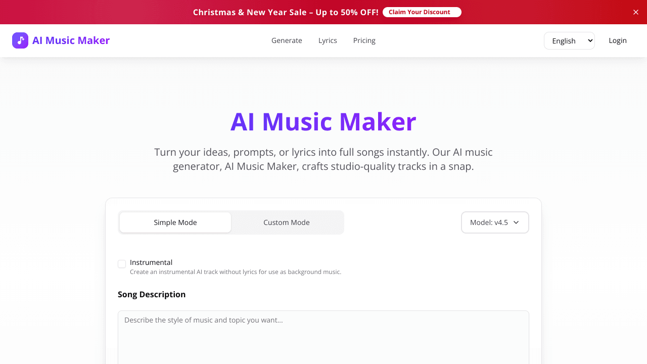AI Music Maker