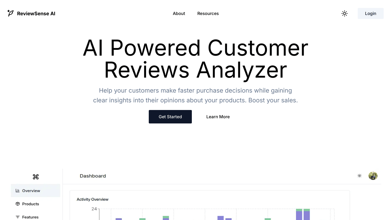 ReviewSense AI